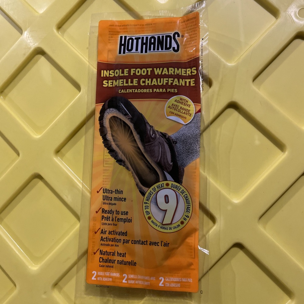 HotHands HFINSPDQ Insole Foot Warmers with Adhesive Warmer Heat